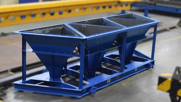 Металлоформы противотанковых железобетонных заграждений